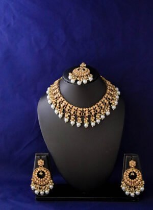 Noor Pearl & Polki Heritage Set