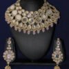 Kundan-style bridal jewelry set