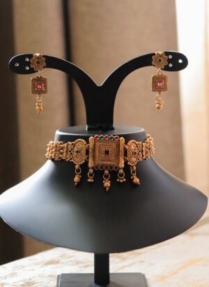 The Rajwada Heritage Choker & Earring Collection