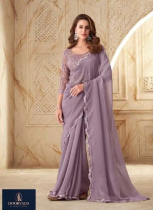 Silk Party Wear Saree