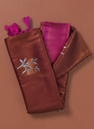Dual-Tone Silk Saree