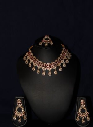 Zaynab Regal Kundan Choker Set