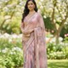 Floral Georgette Saree